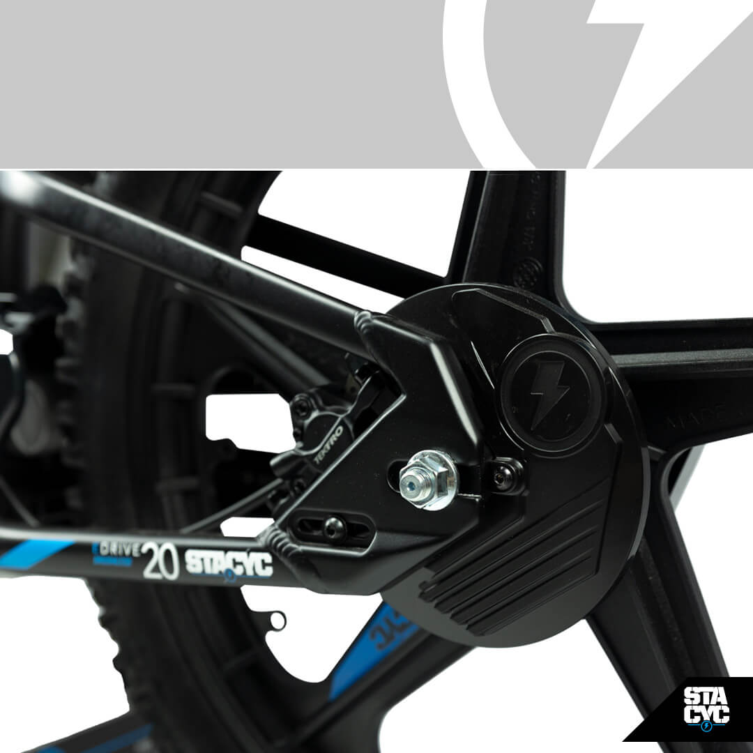 STACYC DISC GUARD, REAR, 18/20eDRIVE REPLACEMENT