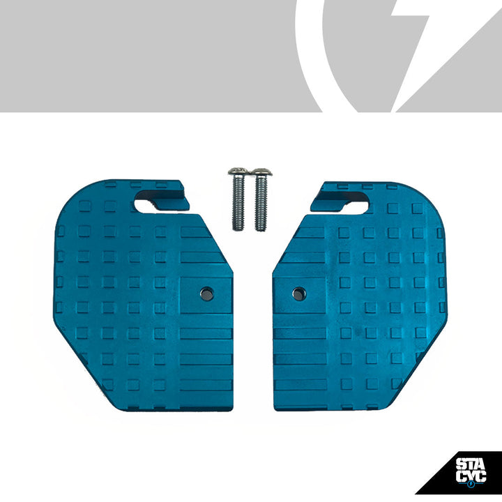 EXTENDED FOOTREST - CYAN  12/16EDRIVE